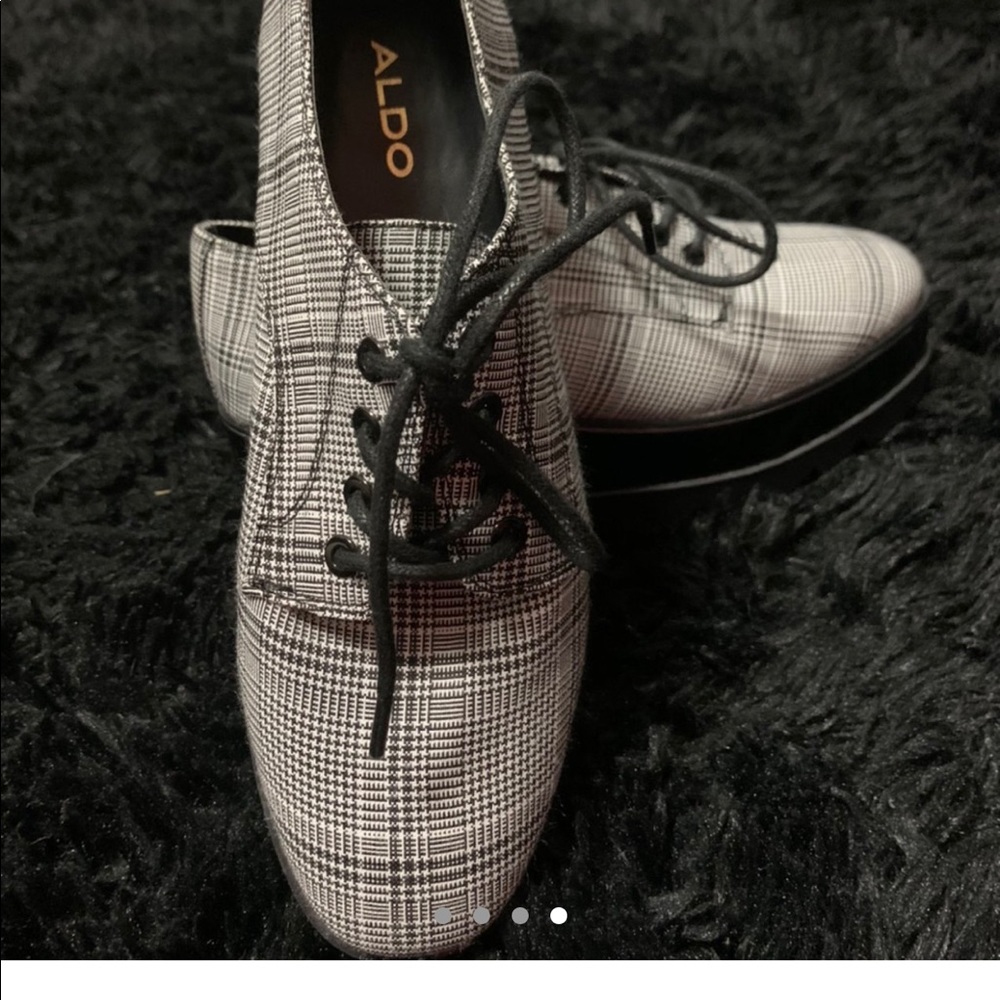 Only worn once Aldo platform shoes